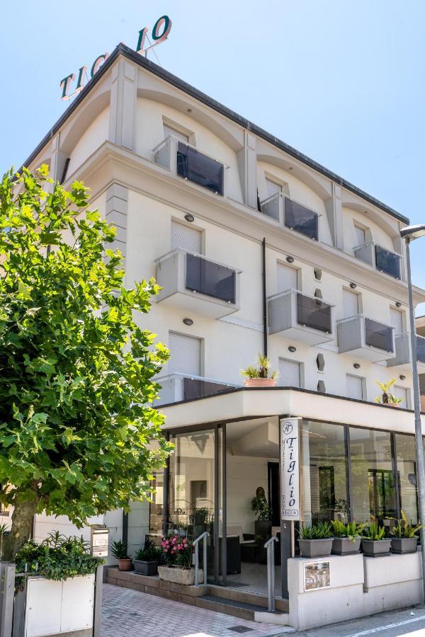 רימיני Hotel Tiglio מראה חיצוני תמונה